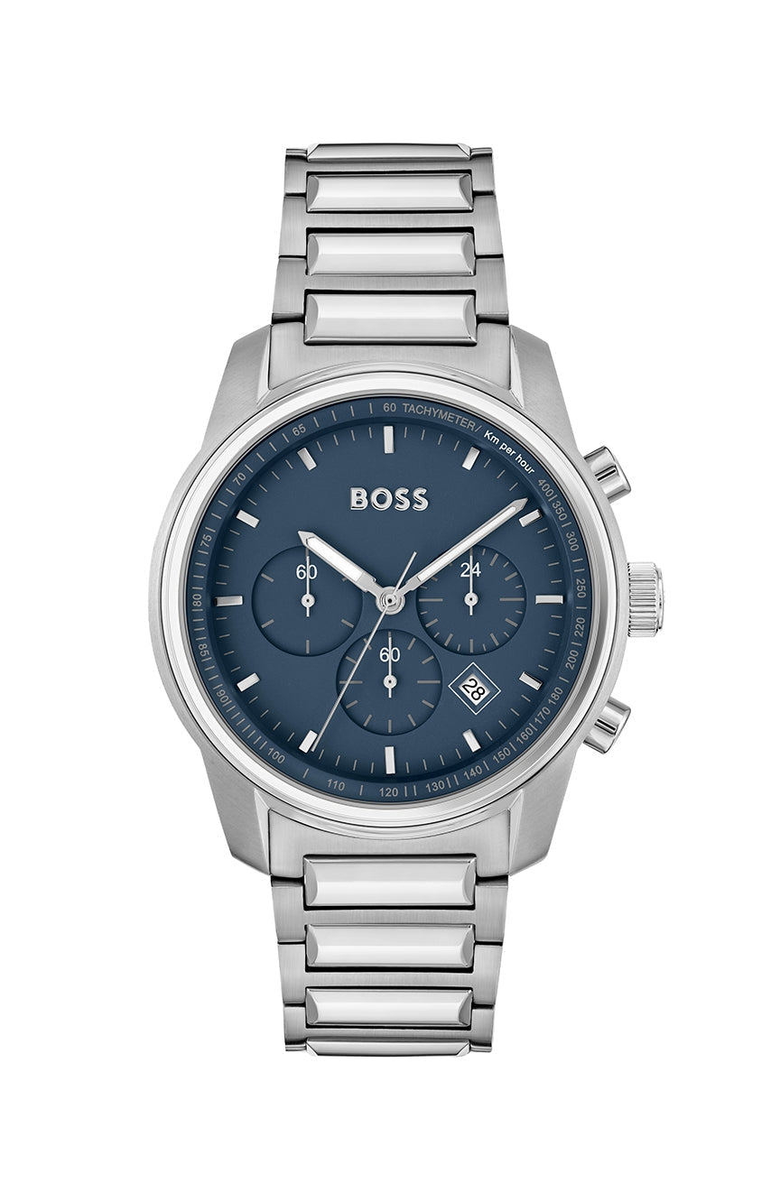 Hugo Boss Trace Blue Dial Men's Watch 1514007