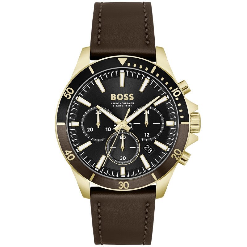Hugo Boss Troper Chronograph Men's Watch - 1514100 1514100 - Image 1
