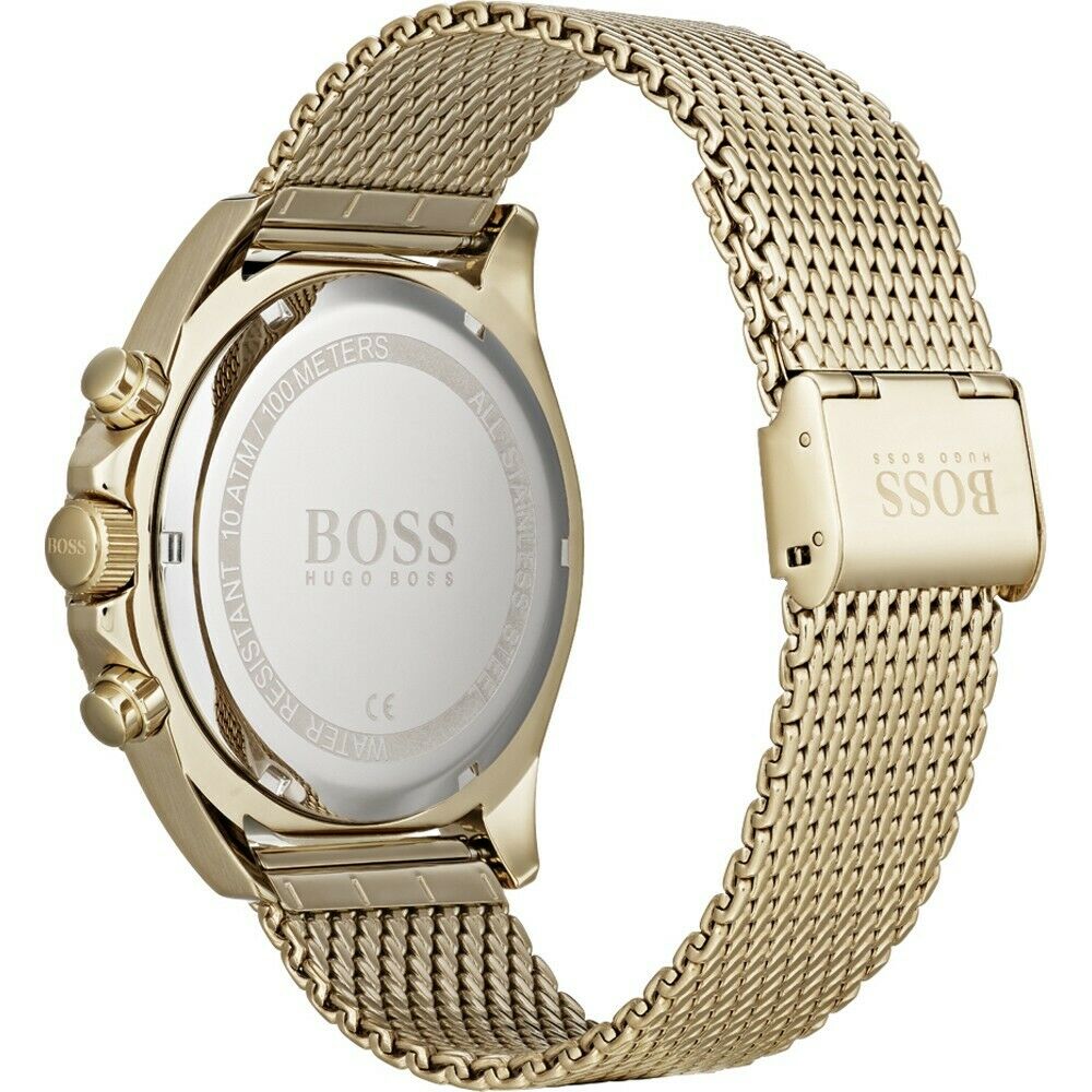Hugo Boss Yellow Stainless Steel Men's Watch 1513703