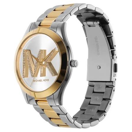 Michael Kors Oversized Slim Runway Two-Tone Watch MK4735