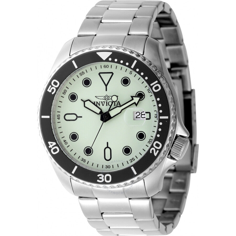 Invicta Pro Diver Date Luminous Green Dial Men's Watch 47305
