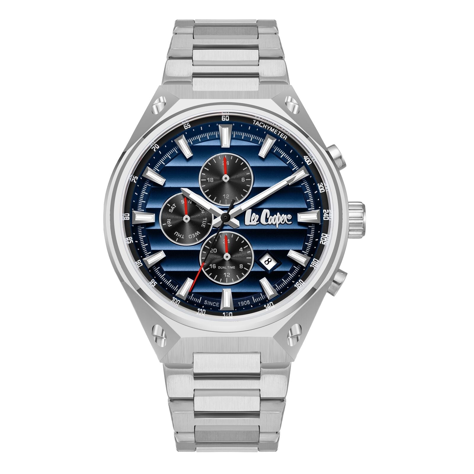 Lee Cooper Silver Men's Watch LC08026.390 LC08026.390 - Image 1
