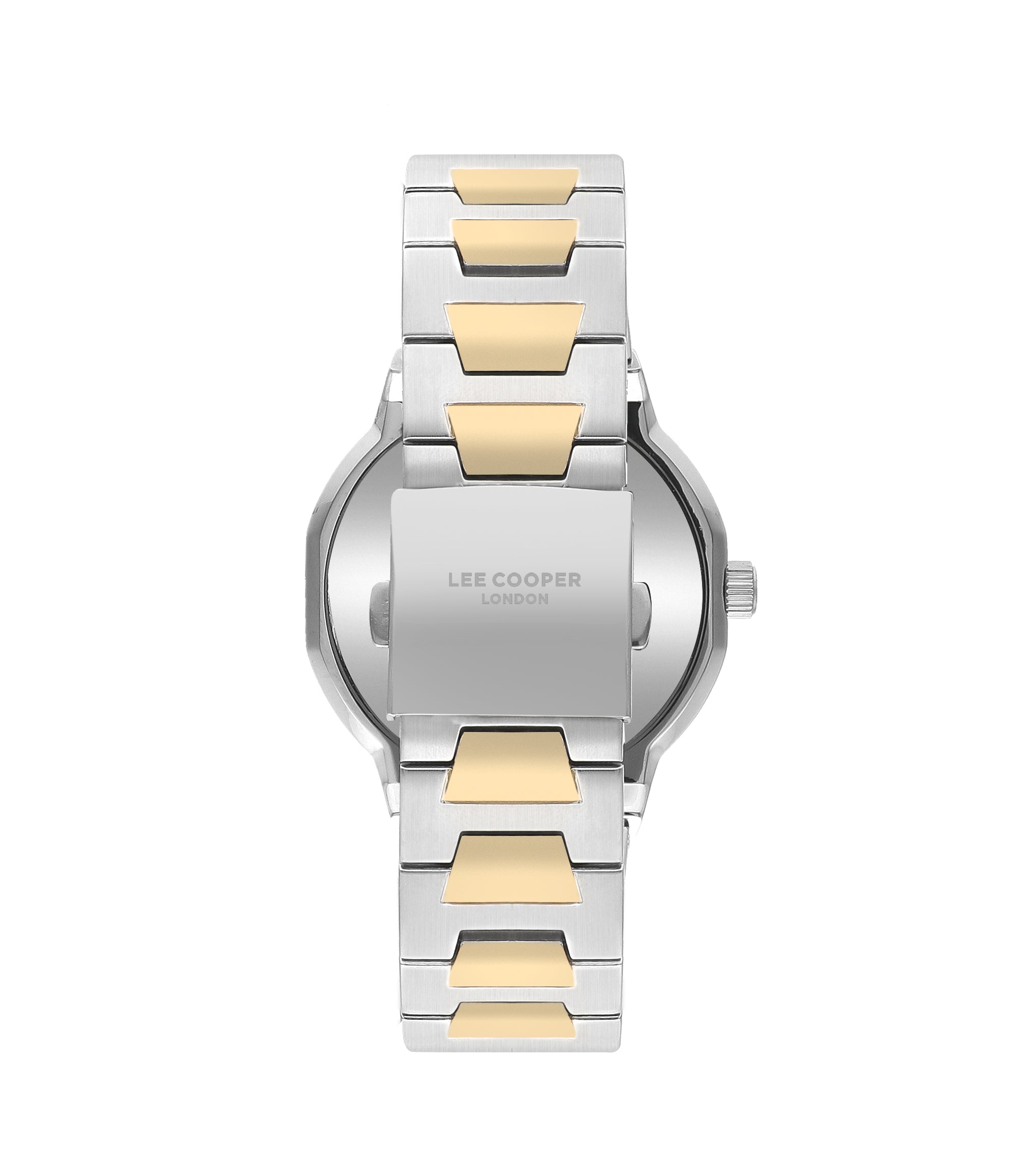 Lee Cooper 43MM Silver & Gold Analog Stainless Steel Watch – LC07952.230