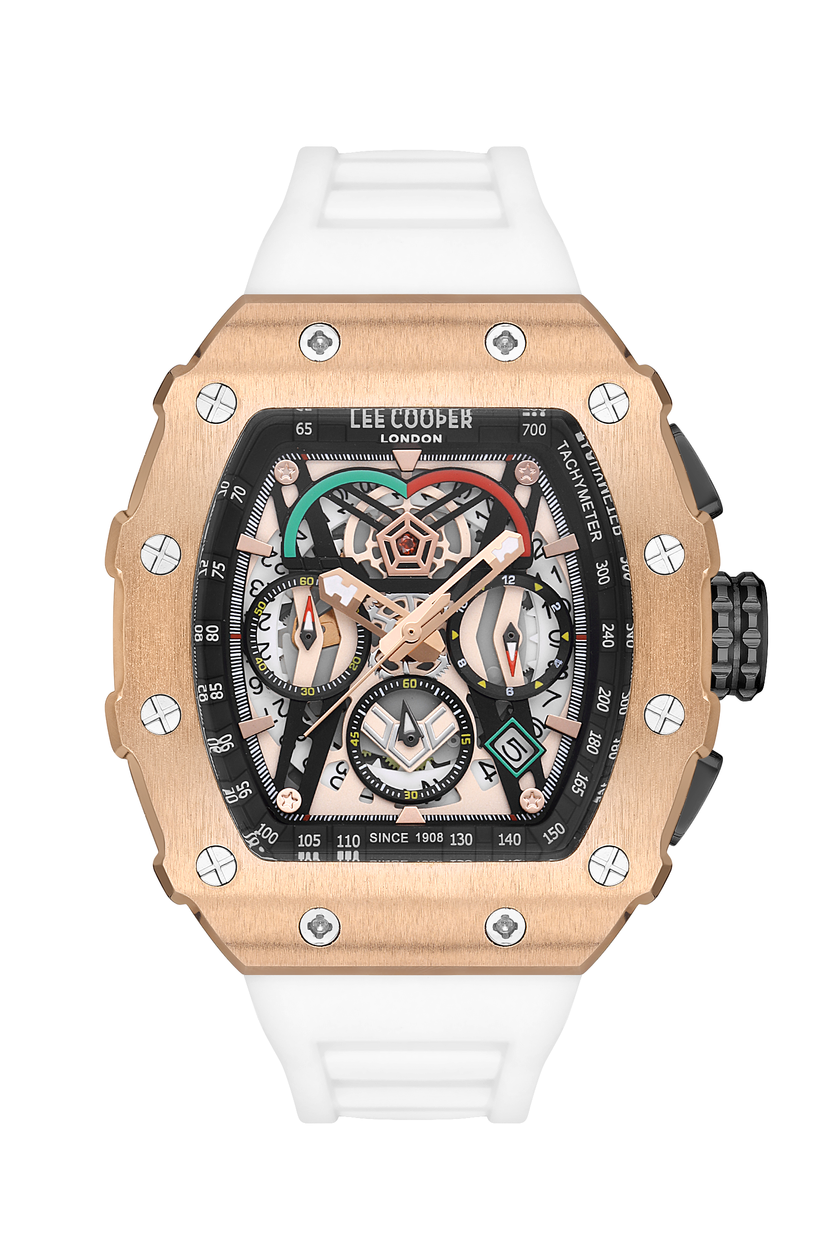 Lee Cooper Men’s Multi-Function Analog Rose Gold Dial Watch – LC07810.452 - Watch