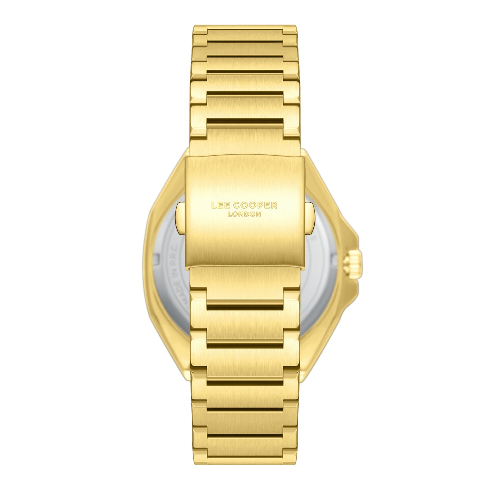 Lee Cooper Oswin gold case back with engraved branding