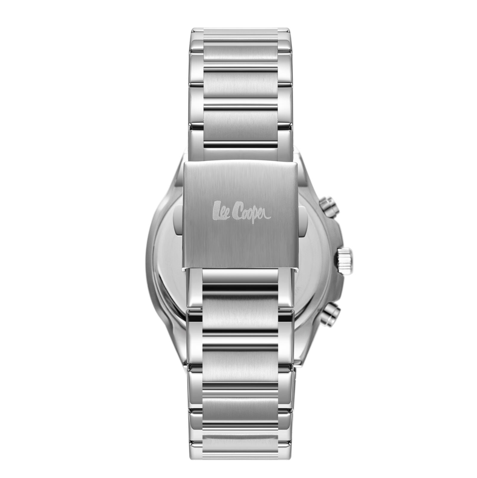 Lee Cooper Multifunction Green Dial Silver Men's Watch - LC07991.370