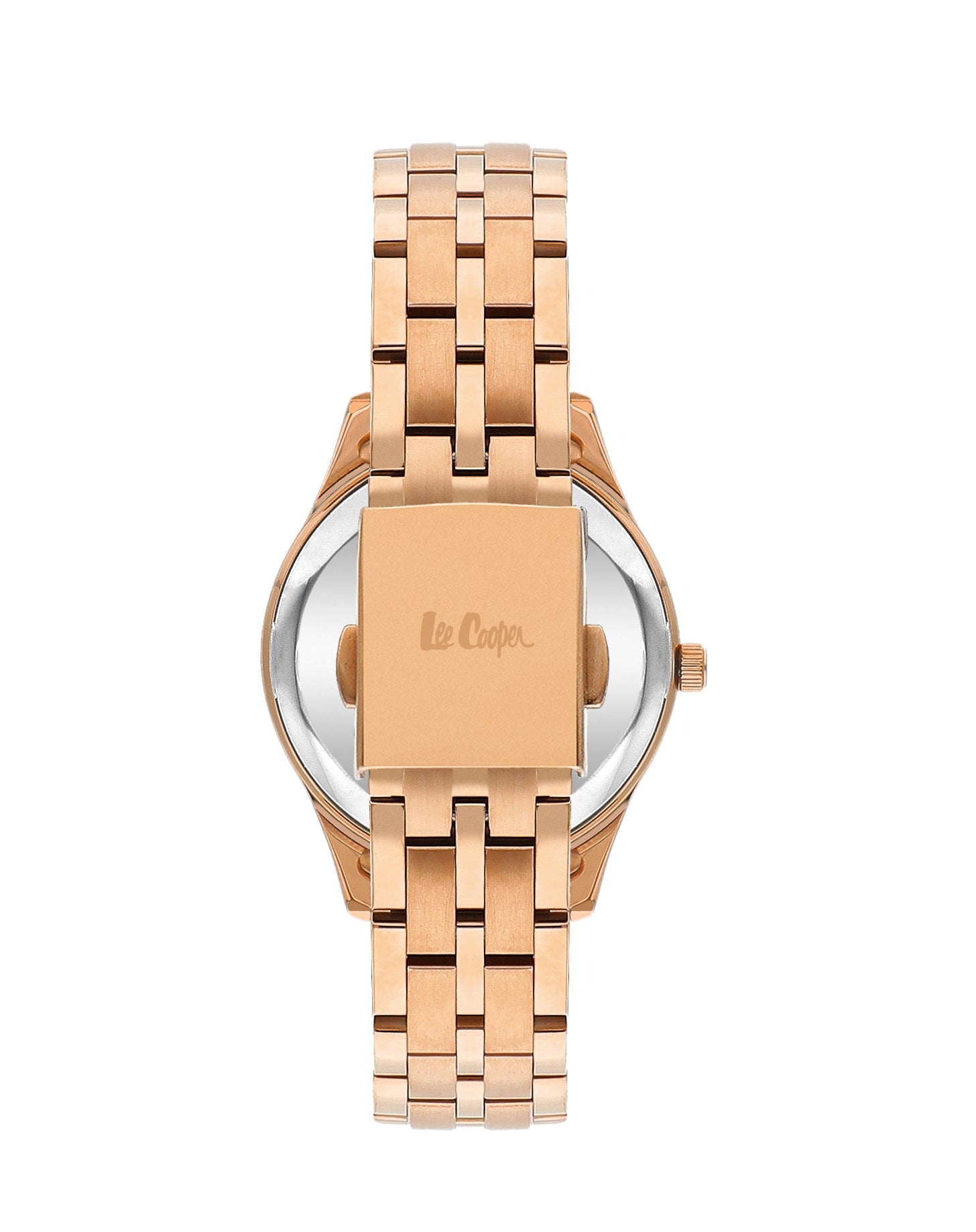 Lee Cooper 34MM Rose Gold Analog Metal Strap Watch – LC07928.430
