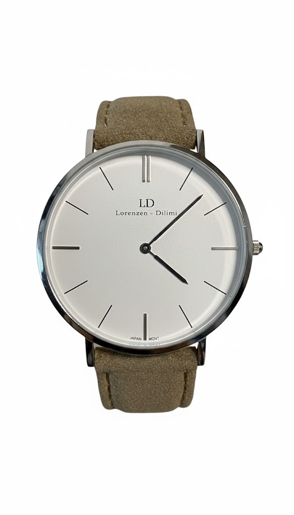 Lorenzen-Dilimi Silver Men's Watch - Lorenzen-Dilimi