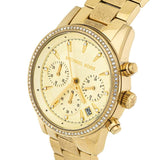Michael Kors Ritz Chronograph Gold Tone Women's Watch MK6597 - Watches of Australia #2