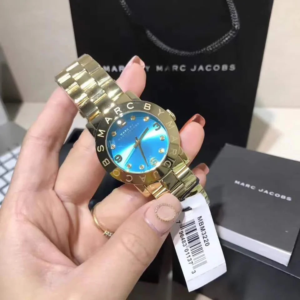 Marc By Marc Jacobs Amy Blue Women's Watch - MBM3220