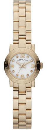 Marc By Marc Jacobs Amy Dinky White Dial Gold-tone Stainless Steel Ladies Watch MBM3226 - Watches of Australia