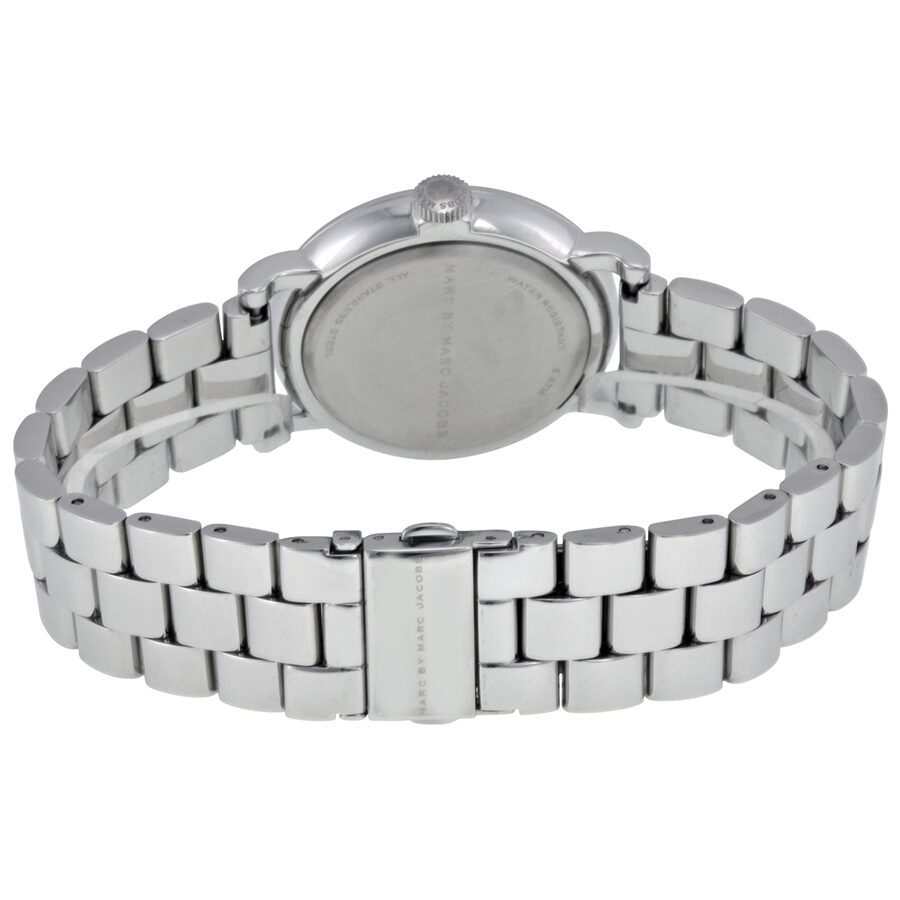 Marc By Marc Jacobs Baker Brown Dial Silver Tone Watch MBM3329