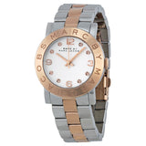 Marc by Marc Jacobs Silver Dial Two-tone Ladies Watch MBM3194 - Watches of Australia