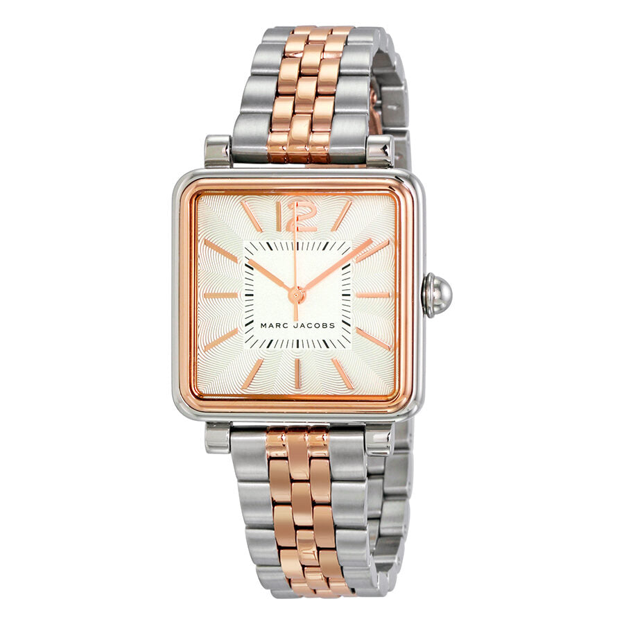 Marc Jacobs Vic Silver Dial Ladies Two Tone Watch MJ3463 - Watches of Australia