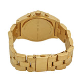 Marc by Marc Jacobs Blade Chronograph Gold Dial Gold-Tone Stainless Steel Ladies Watch #MBM3101 - Watches of Australia #3