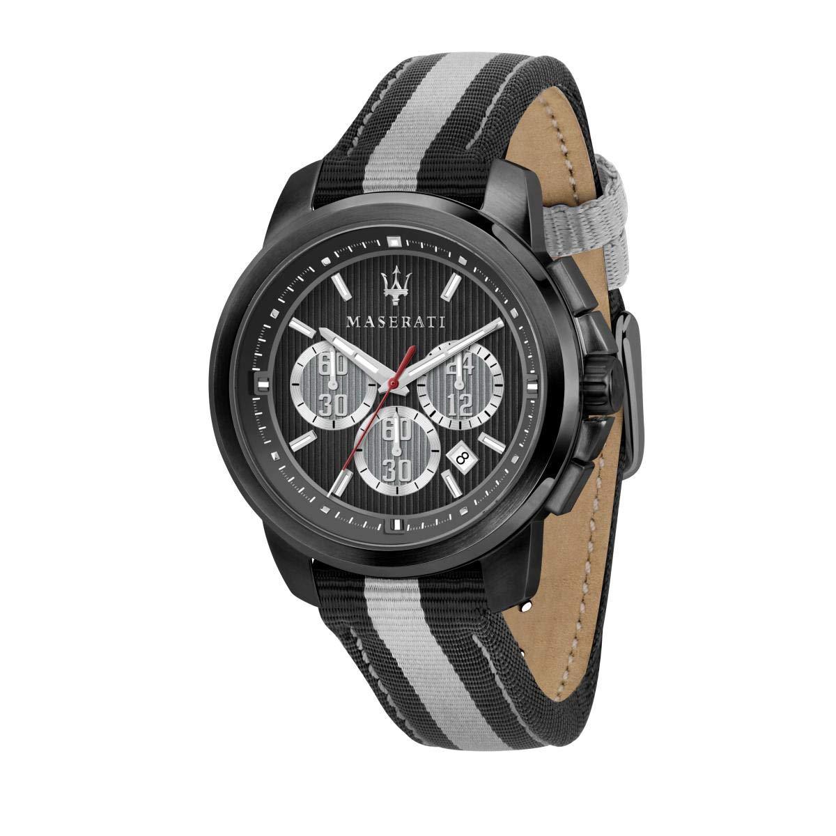 Maserati Analog Black Dial Men's Watch R8871637002 - The Watches Men & CO