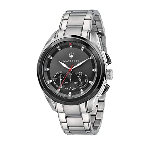 Maserati Analog Black Dial Men's Watch R8873612015 - The Watches Men & CO