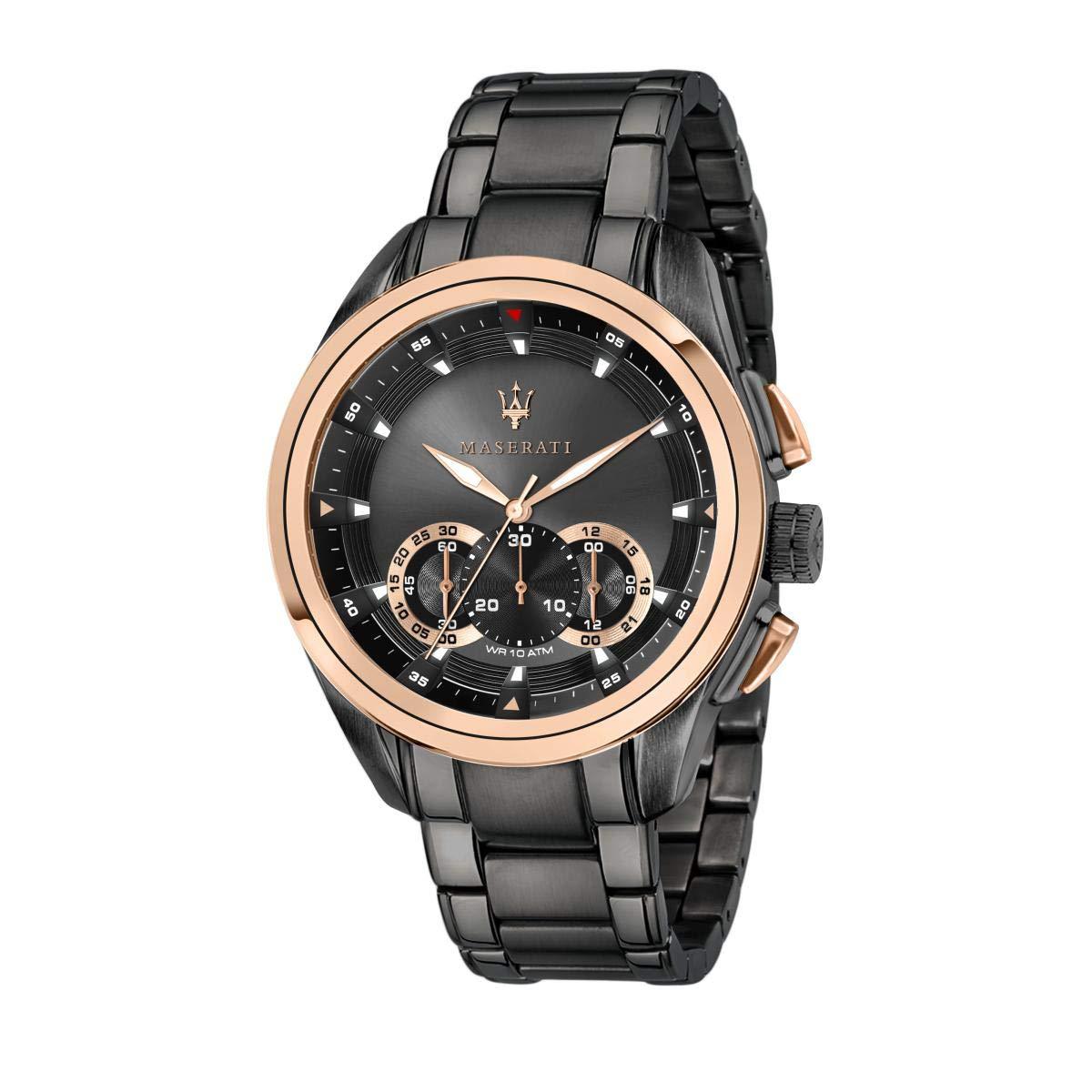 Maserati Analog Black Dial Men's Watch R8873612016 - The Watches Men & CO