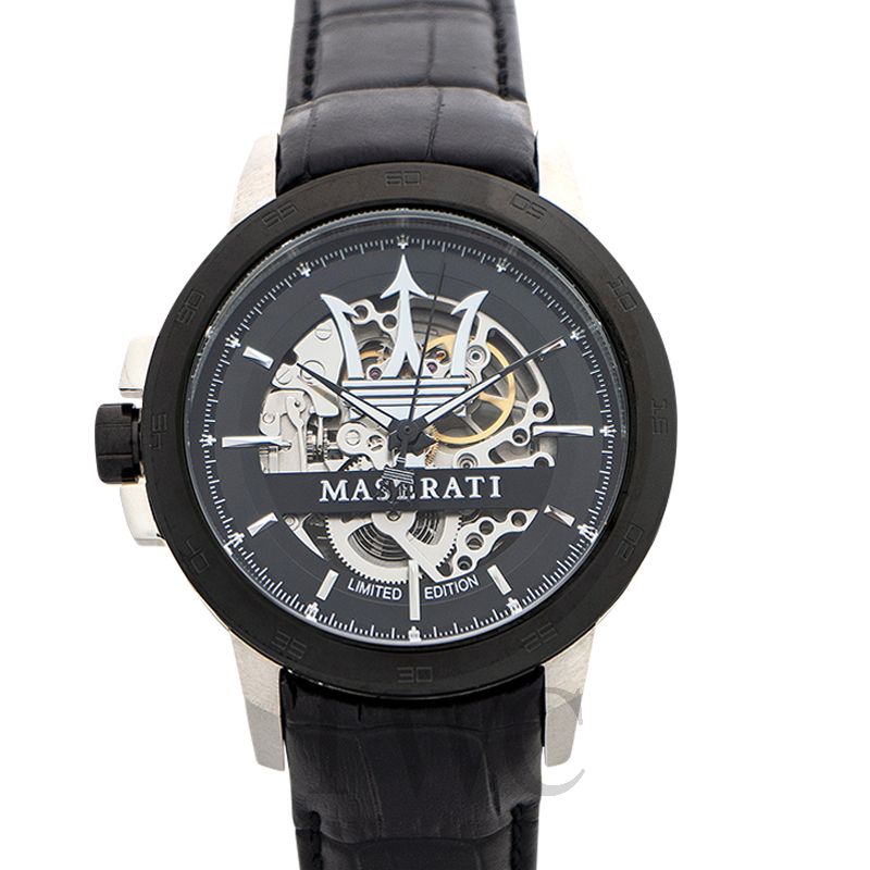 Maserati Automatic Black Dial Stainless Steel Menβs Watch R8821119007 - Watch