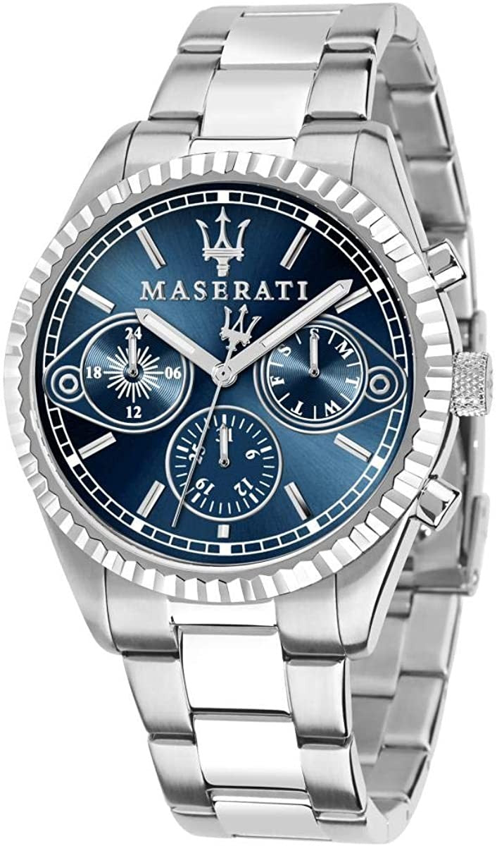 Maserati Competizione Blue Dial R8853100013 - The Watches Men & CO