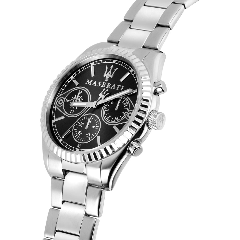 Maserati Competizione Chronograph Quartz Black Dial Men’s Watch R8853100014 - Watch