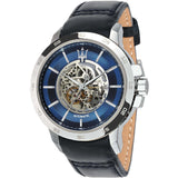 Maserati Ingegno Automatic Blue Open Heart Dial Men's Watch R8821119004 - Watches of Australia