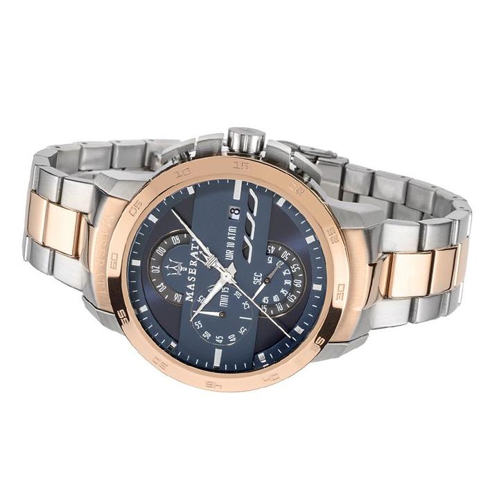 Maserati Ingegno Chronograph Blue Dial Menβs Watch R8873619002 - Watch