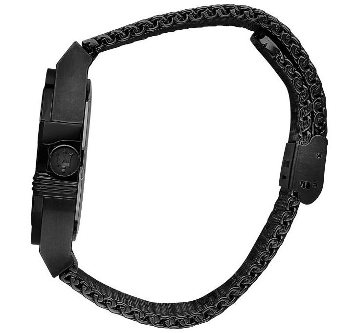 Maserati Potenza Aqua Edition Black Mesh Watch R8853144002