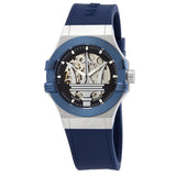 Maserati Potenza Automatic Skeleton Dial Men's Watch #R8821108035 - Watches of Australia