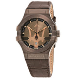 Maserati Potenza Brown Dial Men's Watch R8851108011 - Watches of Australia