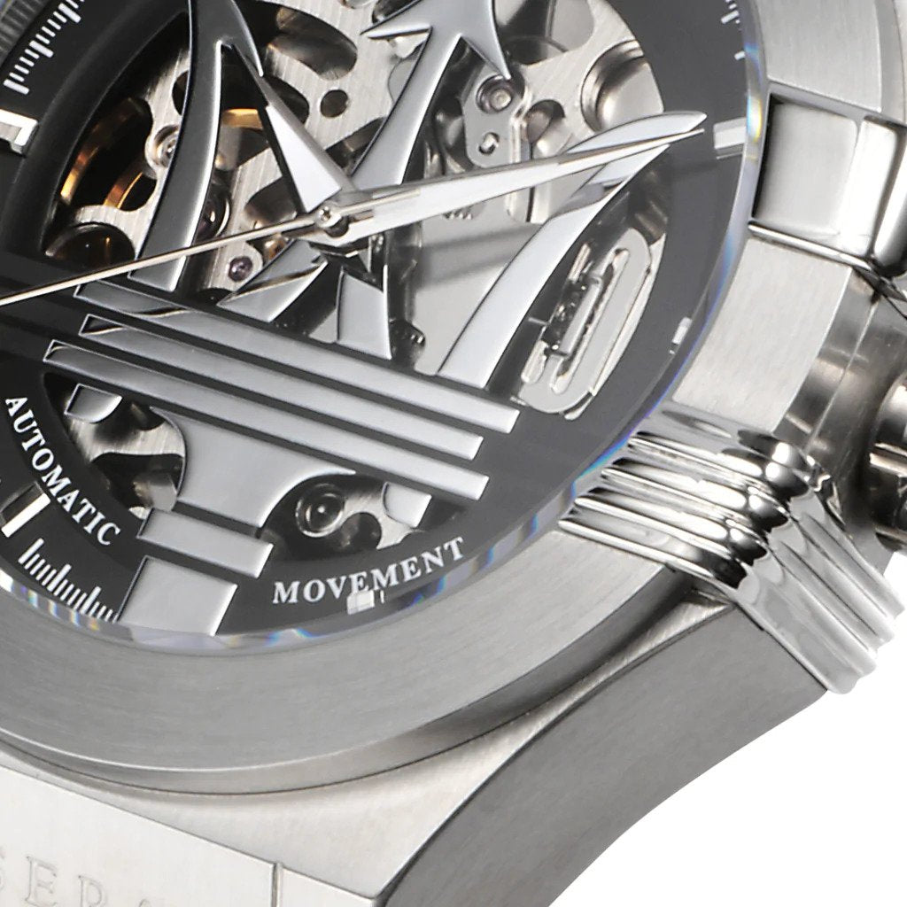 Maserati Potenza Automatic Black Skeleton Dial Men's Watch R8821108038