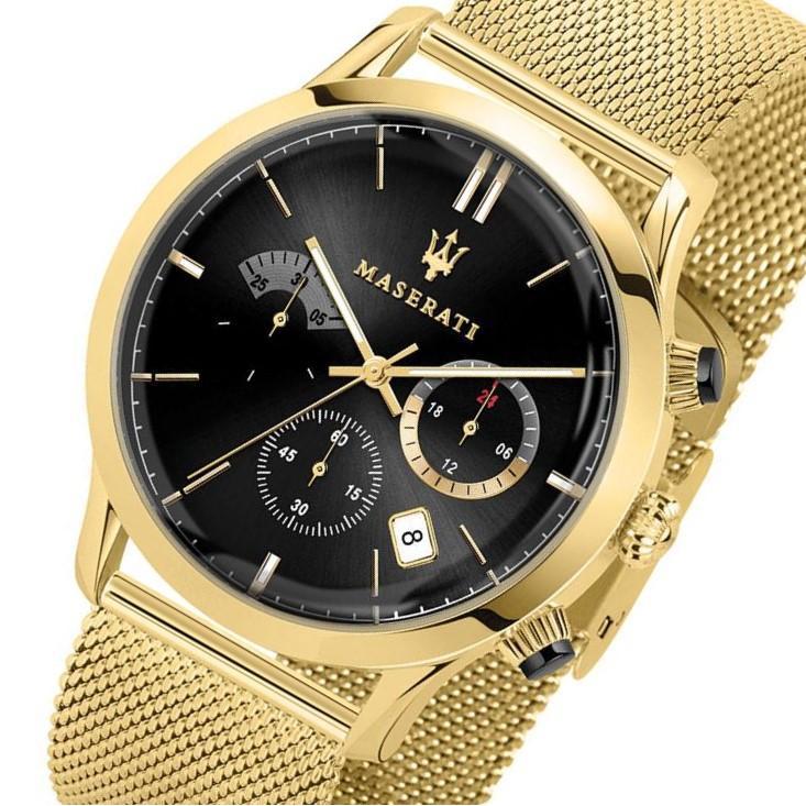 Maserati Ricordo Chronograph Black Dial Men's Watch#R8873633003 - The Watches Men & CO #2