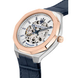 Maserati Stile Automatic Blue Leather Strap Men's Watch R8821142001