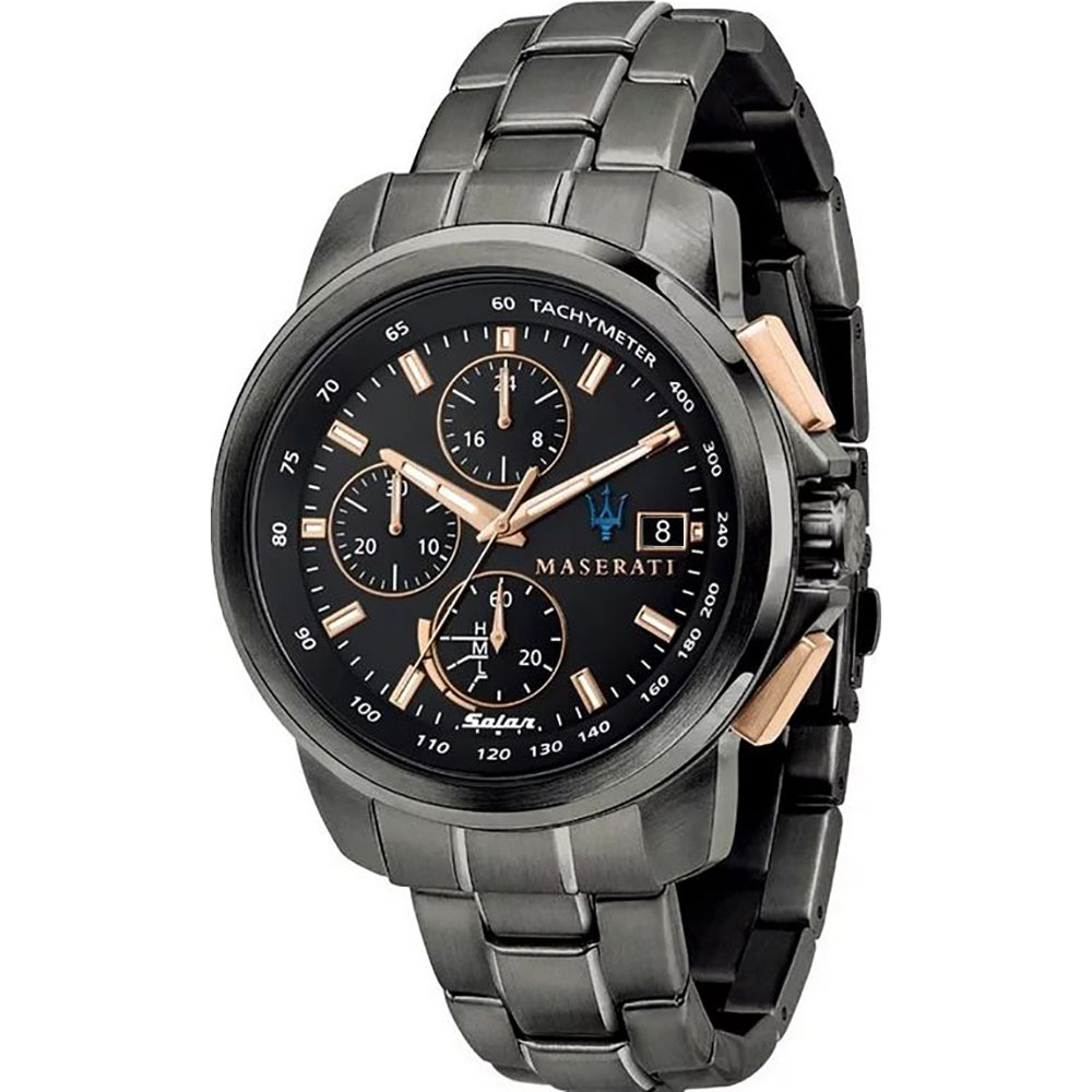 Maserati Successo Charcoal Chronograph R8873645001 - The Watches Men & CO