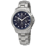 Maserati Successo Chronograph Blue Dial Men's Watch R8873621002 - Watches of Australia
