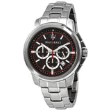 Maserati Successo Chronograph Quartz Black Dial Men's Watch R8873621009 - Watches of Australia