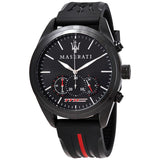 Maserati Traguardo Chronograph Black Dial Men's Watch #R8871612004 - Watches of Australia