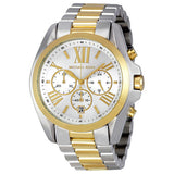 Michael Kors Bradshaw Chronograph Silver and Gold-tone Watch #MK5627 - Watches of Australia