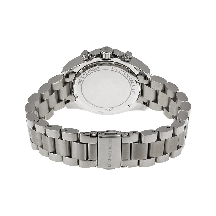 Michael Kors Bradshaw Chronograph Silver Dial Ladies Watch MK6174