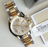 Michael Kors Bradshaw Chronograph Two-tone Ladies Watch MK5855