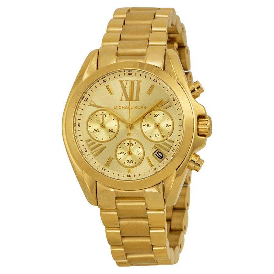 Michael Kors Bradshaw Chronograph Champagne Dial Ladies Watch MK5798
