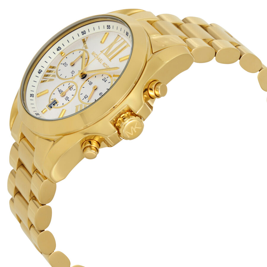 Michael Kors Oversize Bradshaw Chronograph Gold Unsiex Watch - MK6266