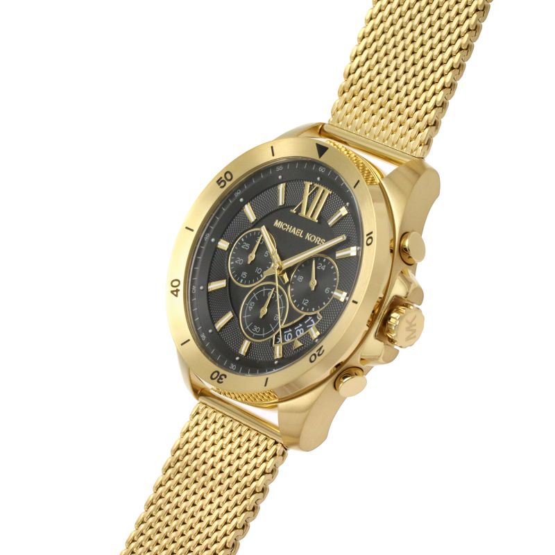 Michael Kors Brecken Chronograph Quartz Black Dial Men's Watch - MK8867