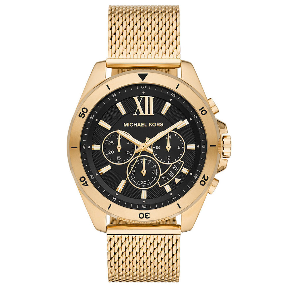 Michael Kors Brecken Chronograph Quartz Black Dial Men's Watch - MK8867