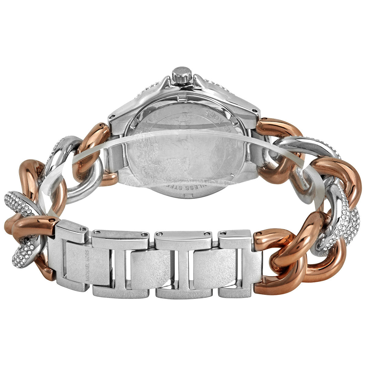 Michael Kors Camille Quartz Crystal Silver Dial Ladies Watch #MK6843 - The Watches Men & Co #3