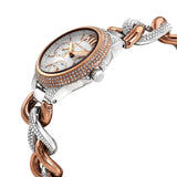 Michael Kors Camille Quartz Crystal Silver Dial Ladies Watch MK6843