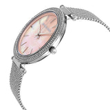 Michael Kors Crystal Pink Mother of Pearl Dial Ladies Watch #MK4518 - Watches of Australia #2