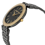 Michael Kors Darci Black Dial Black Ion-plated Ladies Watch MK3322 - Watches of Australia #2