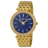 Michael Kors Darci Blue Dial Gold-tone Ladies Watch MK3406 - Watches of Australia