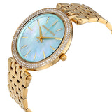 Michael Kors Darci Blue Green Mother of Pearl Dial Ladies Watch MK3498 - Watches of Australia #2